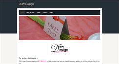 Desktop Screenshot of dewdesign.weebly.com