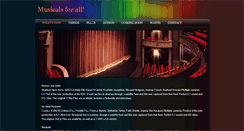 Desktop Screenshot of musicalsforall.weebly.com