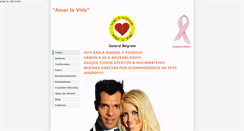 Desktop Screenshot of amarlavida.weebly.com