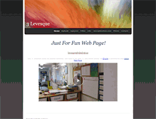 Tablet Screenshot of 3levesque.weebly.com