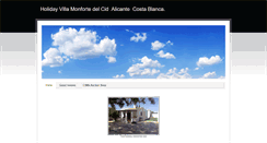 Desktop Screenshot of holidayvillacostablanca.weebly.com