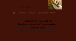 Desktop Screenshot of bildsalen.weebly.com