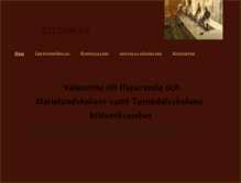 Tablet Screenshot of bildsalen.weebly.com