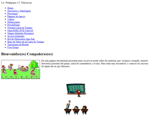 Tablet Screenshot of pedagogiayciencias.weebly.com