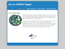 Tablet Screenshot of eco-en-wildlifestages.weebly.com