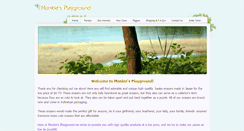 Desktop Screenshot of monkiesplayground.weebly.com