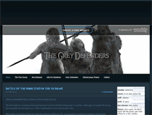 Tablet Screenshot of greydefenders.weebly.com