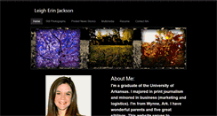 Desktop Screenshot of leighejackson.weebly.com