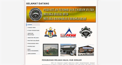 Desktop Screenshot of melakahalalhub.weebly.com