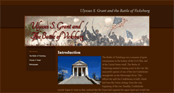 Desktop Screenshot of grantandvicksburg.weebly.com