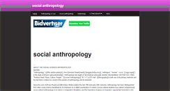 Desktop Screenshot of anthropology.weebly.com
