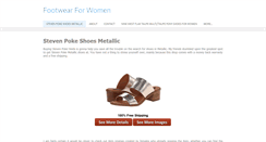Desktop Screenshot of footwearforwomenyu.weebly.com