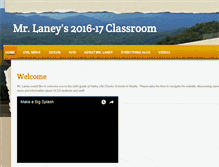 Tablet Screenshot of laneyclassroom.weebly.com