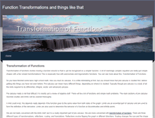 Tablet Screenshot of functiontransformations.weebly.com