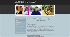 Desktop Screenshot of mrsmorganfacs.weebly.com