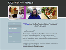 Tablet Screenshot of mrsmorganfacs.weebly.com