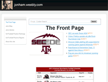 Tablet Screenshot of jonham.weebly.com