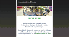 Desktop Screenshot of newbiejewels.weebly.com
