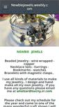 Mobile Screenshot of newbiejewels.weebly.com