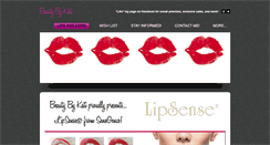 Desktop Screenshot of beautybykati.weebly.com