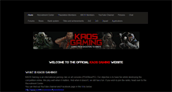 Desktop Screenshot of kaosgaminguae.weebly.com