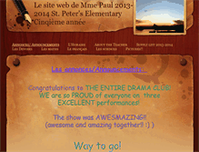 Tablet Screenshot of mmesarahpaul.weebly.com