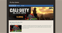 Desktop Screenshot of flyguygames.weebly.com