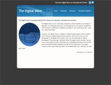 Tablet Screenshot of digitalwave.weebly.com