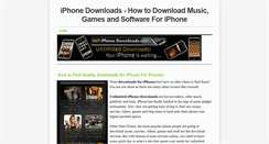 Desktop Screenshot of iphone-downloads.weebly.com