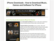 Tablet Screenshot of iphone-downloads.weebly.com