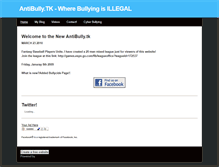 Tablet Screenshot of antibully.weebly.com