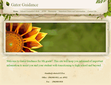 Tablet Screenshot of gatorguidance.weebly.com
