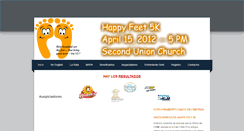 Desktop Screenshot of happyfeet5kpr.weebly.com