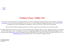 Tablet Screenshot of how-to-make-money101.weebly.com