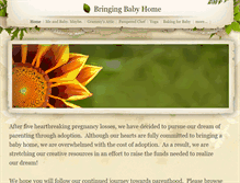 Tablet Screenshot of meandbabymaybe.weebly.com