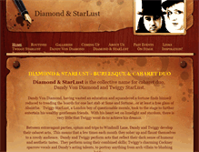 Tablet Screenshot of diamondandstarlust.weebly.com