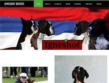 Tablet Screenshot of igneshof.weebly.com