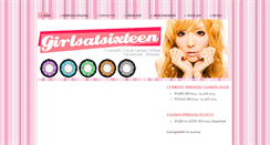 Desktop Screenshot of girlsatsixteen.weebly.com