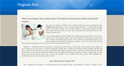 Desktop Screenshot of orgasm-arts.weebly.com