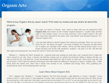 Tablet Screenshot of orgasm-arts.weebly.com