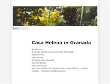 Tablet Screenshot of casahelen.weebly.com