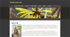 Desktop Screenshot of christiekingcore.weebly.com