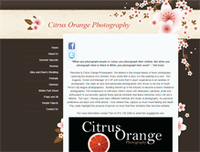 Tablet Screenshot of citrusorangephotography.weebly.com