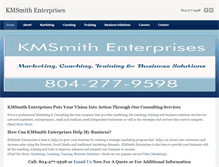 Tablet Screenshot of kmsmithenterprises.weebly.com