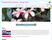 Tablet Screenshot of jarrettfamilyreunion.weebly.com
