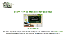 Tablet Screenshot of ebaymoneysecrets.weebly.com