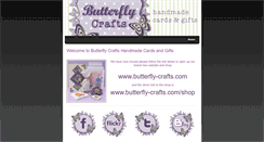 Desktop Screenshot of butterfly-crafts.weebly.com