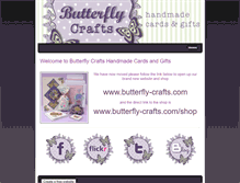 Tablet Screenshot of butterfly-crafts.weebly.com