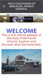 Mobile Screenshot of holychildparishjimalalud.weebly.com