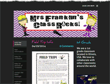Tablet Screenshot of mrsfranklinsclass.weebly.com